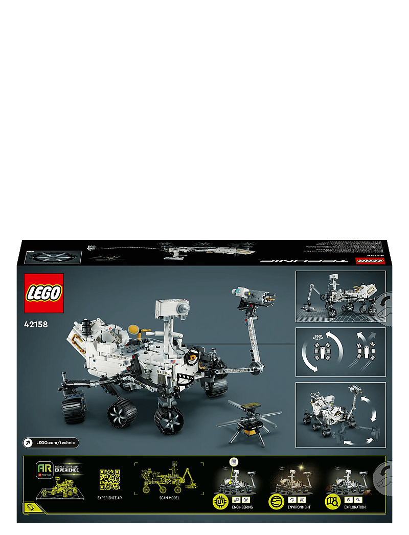 LEGO - Technic NASA Mars Rover Perseverance 42158 Building Toy Set - lego technic - multicolor - 5