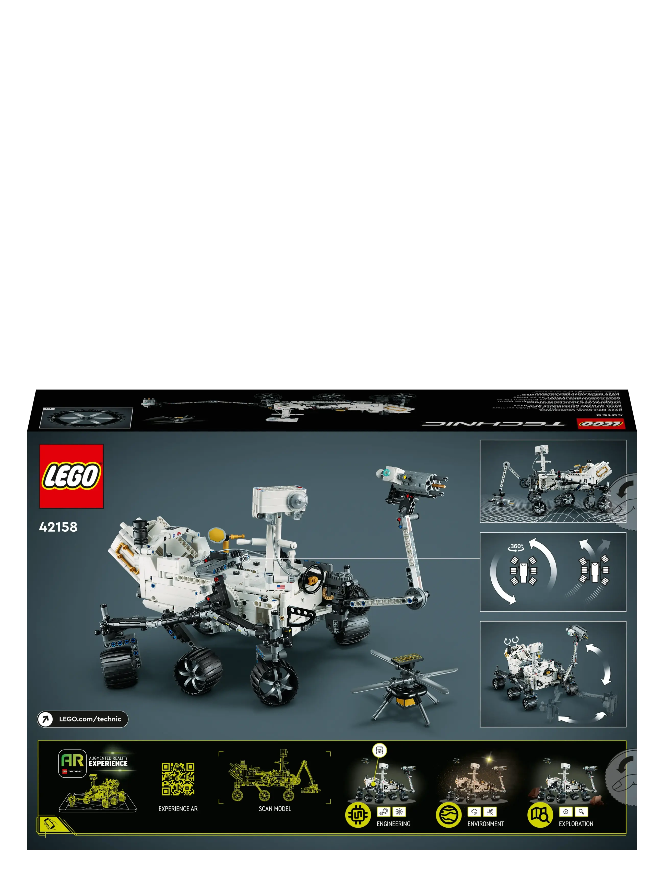 LEGO - Technic NASA Mars Rover Perseverance 42158 Building Toy Set - lego technic - multicolor - 5