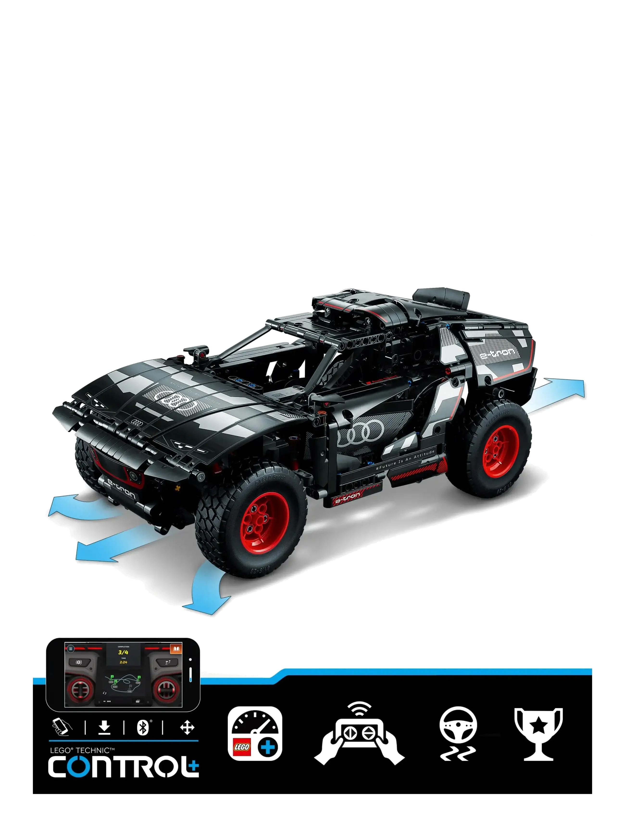 LEGO - Audi RS Q e-tron 42160 - lego® technic - multi - 4