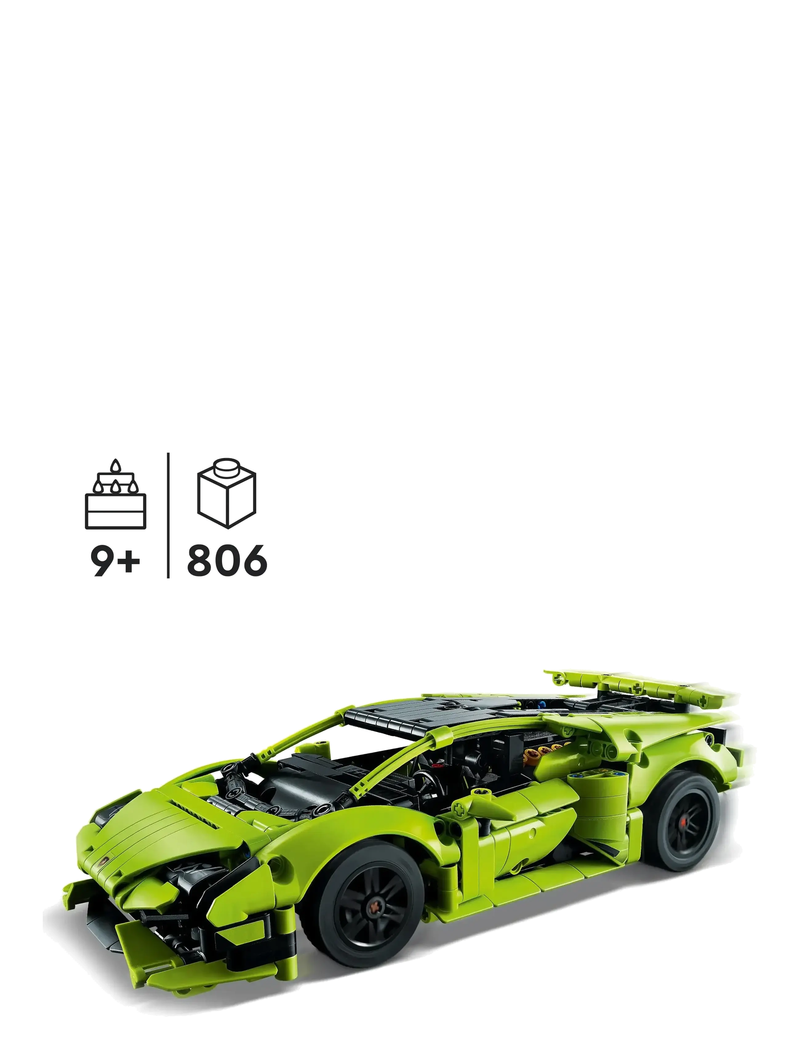 LEGO - Technic Lamborghini Huracán Tecnica 42161 Building Toy Set - lego formula 1 - multi - 1