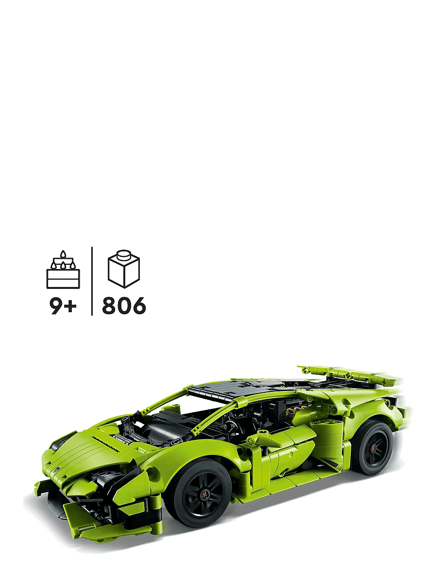 LEGO - Technic Lamborghini Huracán Tecnica 42161 Building Toy Set - lego formula 1 - multi - 1