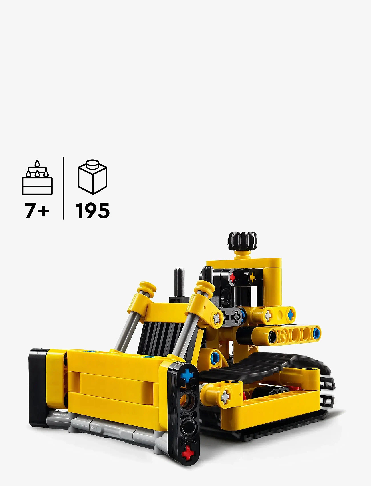 LEGO - Technic Heavy-Duty Bulldozer Set 42163 - lego® technic - multi - 1