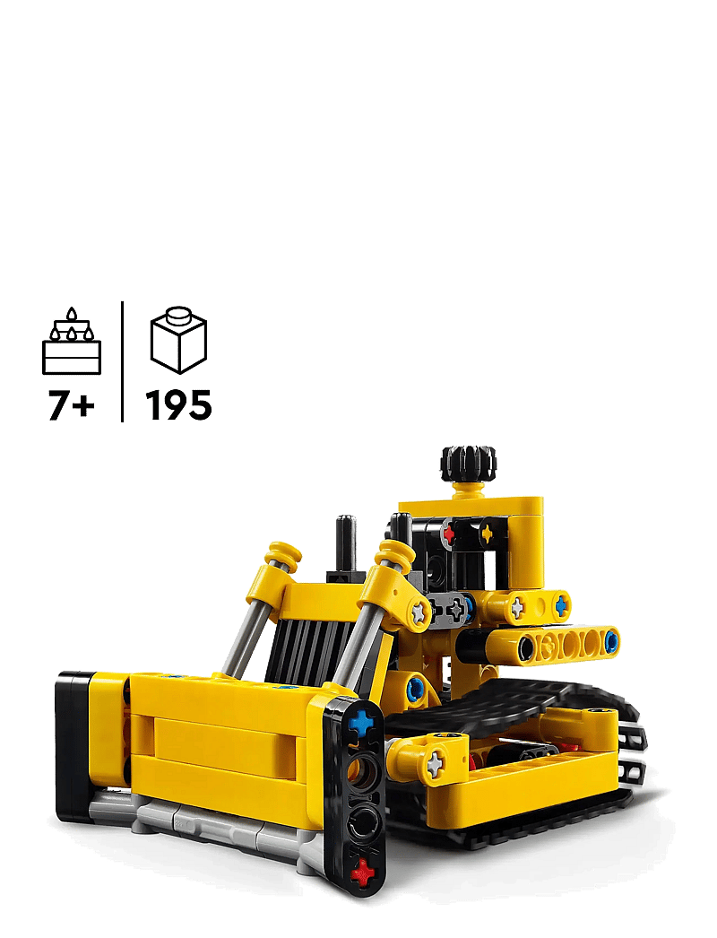 LEGO - Technic Heavy-Duty Bulldozer Set 42163 - lego® technic - multi - 1