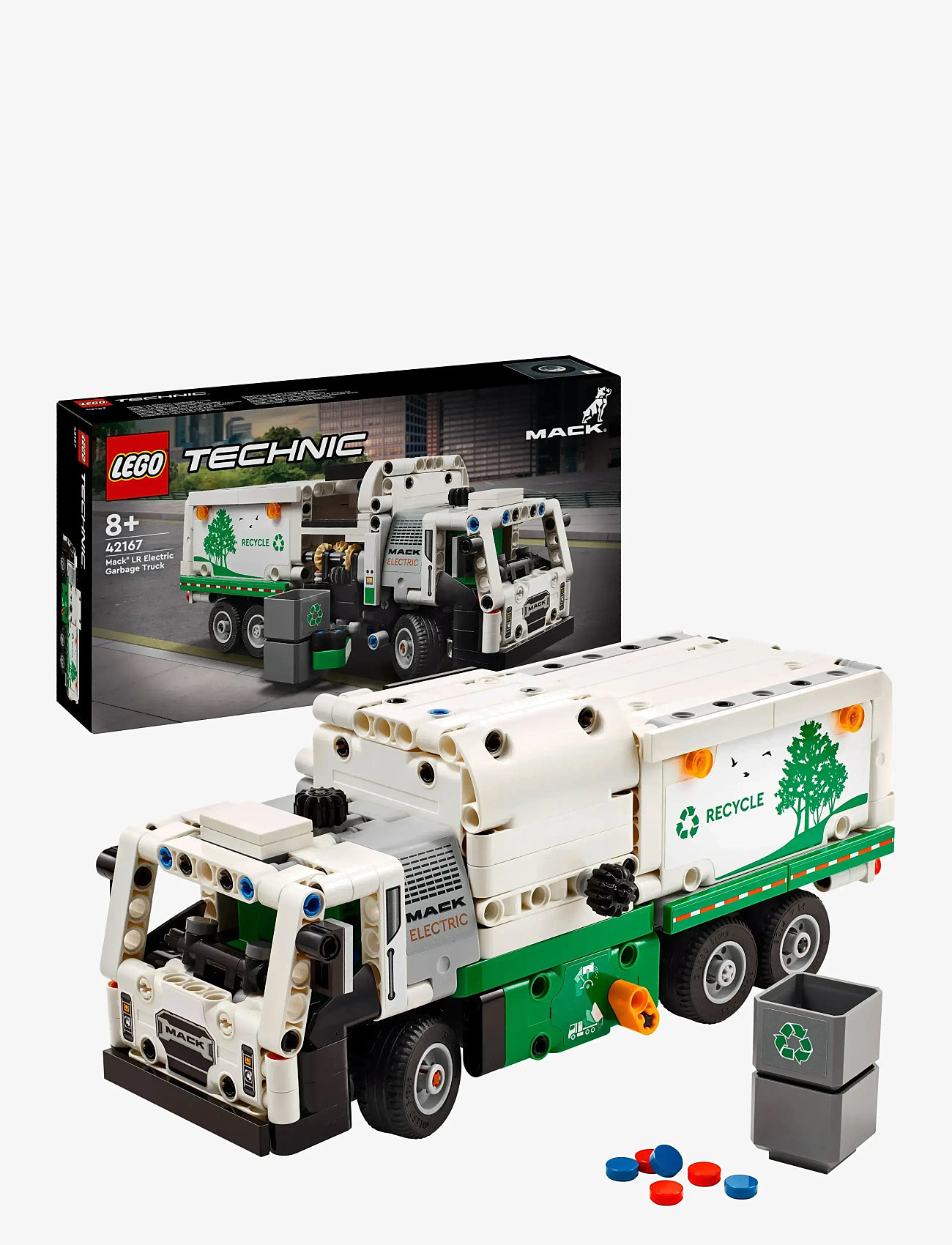 LEGO - Technic LR Electric Garbage Truck 42167 - multi - 0