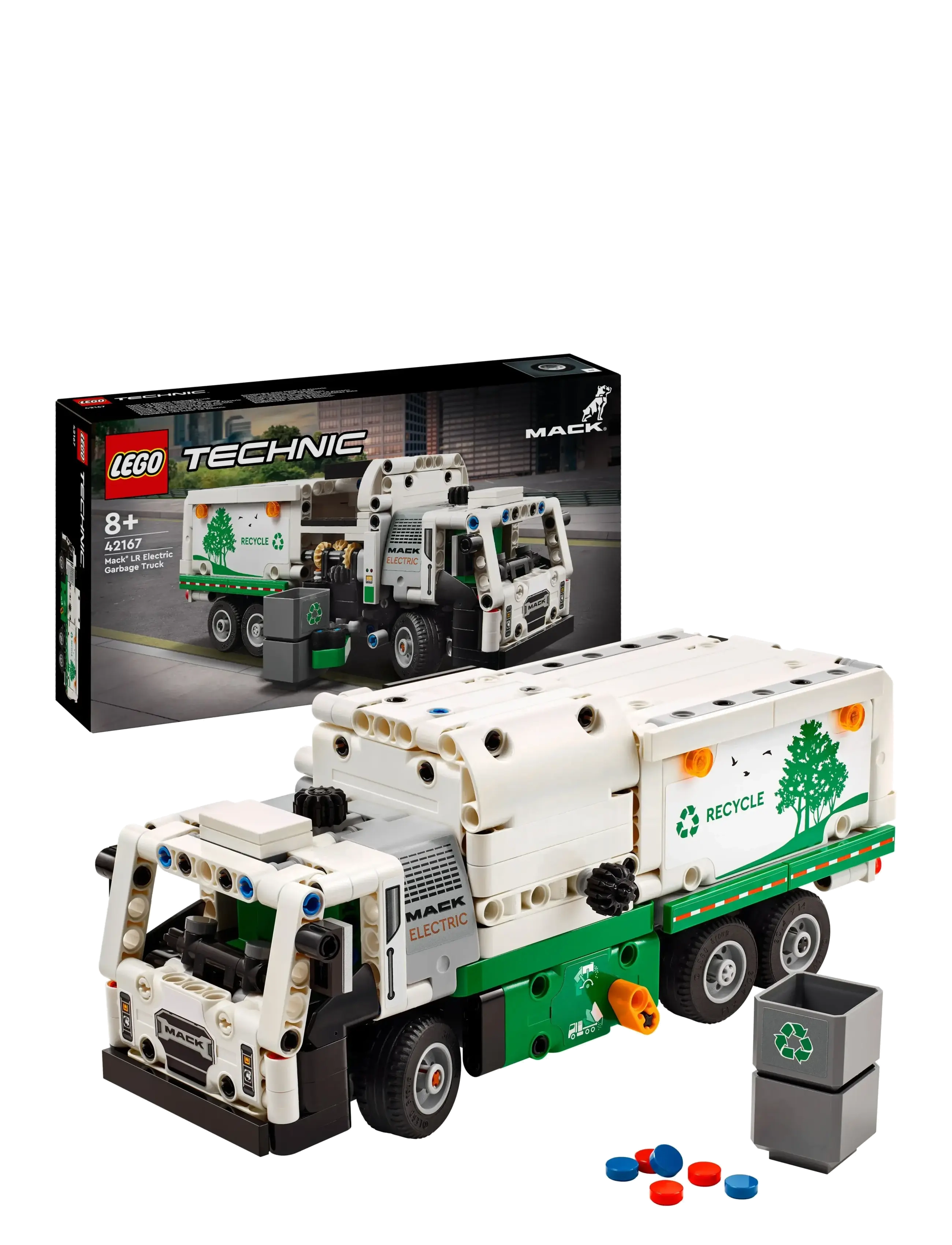 LEGO Mack® LR Electric sopbil 42167 - 4 for 3 - MULTI / multi