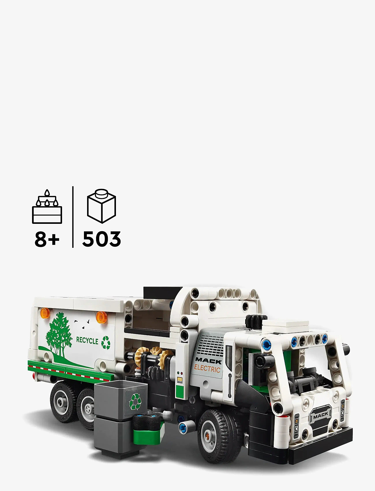 LEGO - Technic LR Electric Garbage Truck 42167 - multi - 1