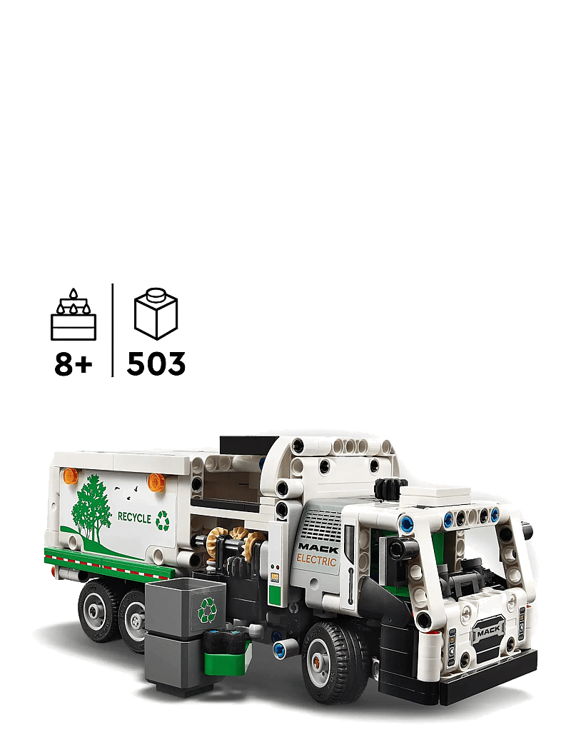 LEGO - Technic LR Electric Garbage Truck 42167 - multi - 1