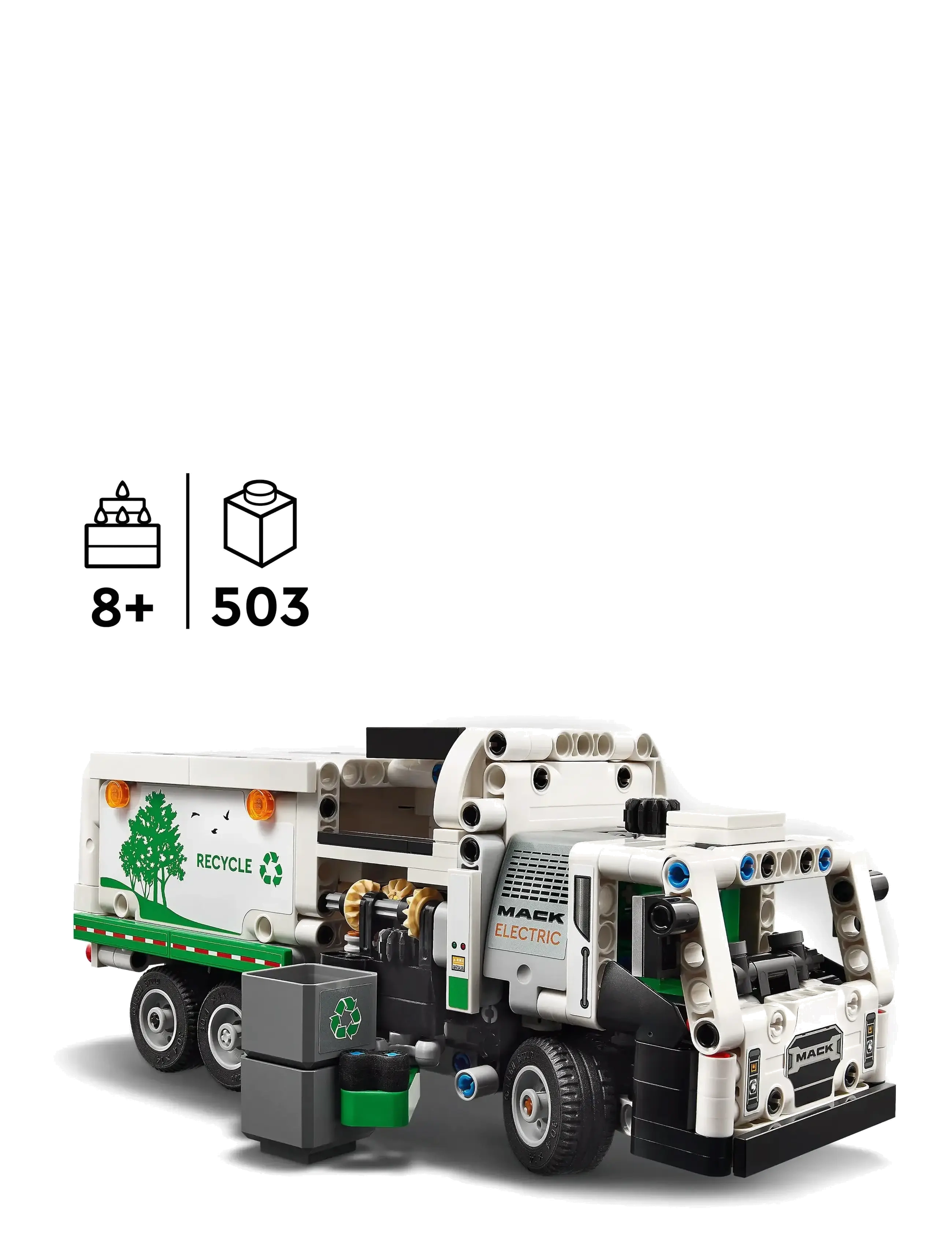 LEGO - Technic LR Electric Garbage Truck 42167 - lego® technic - multi - 1