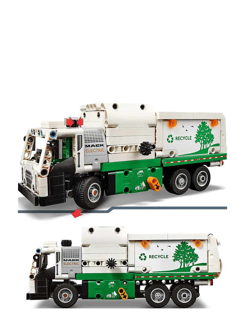 LEGO - Technic LR Electric Garbage Truck 42167 - multi - 4