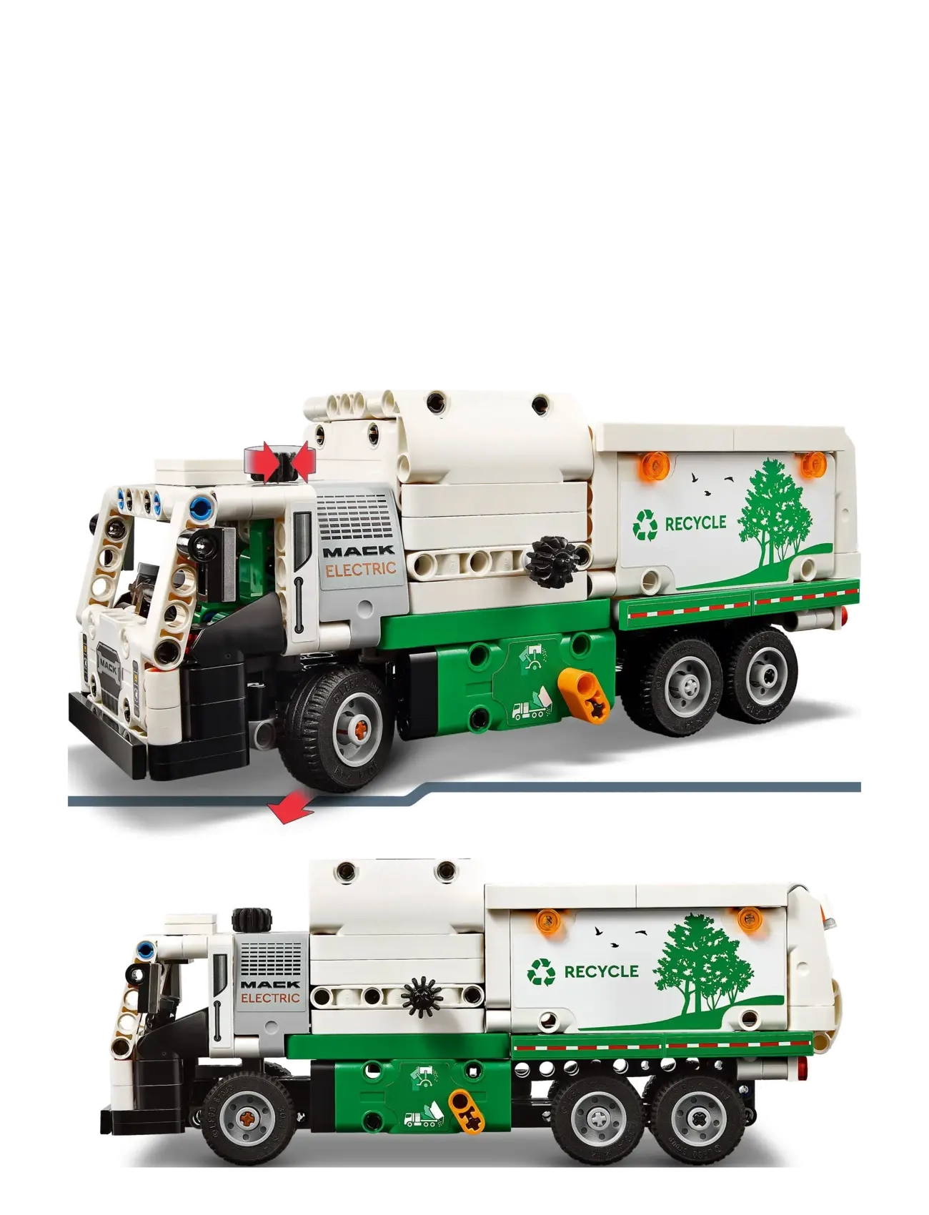LEGO - Technic LR Electric Garbage Truck 42167 - lego® technic - multi - 4