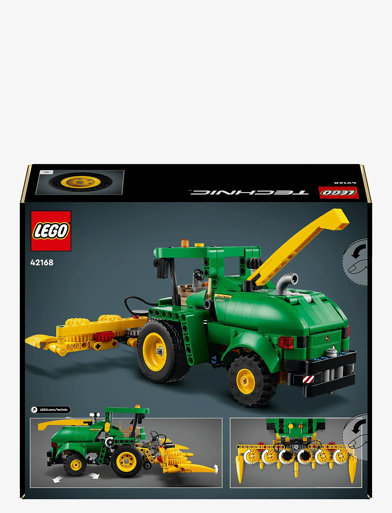 LEGO Technic John Deere 9700 Forage Harvester 42168 (LGO42168