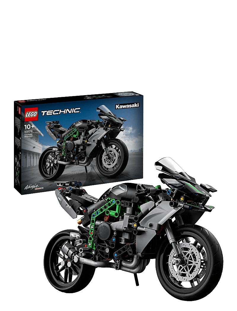 LEGO - Technic Kawasaki Ninja H2R Motorcycle Set 42170 - lego technic - multi - 0