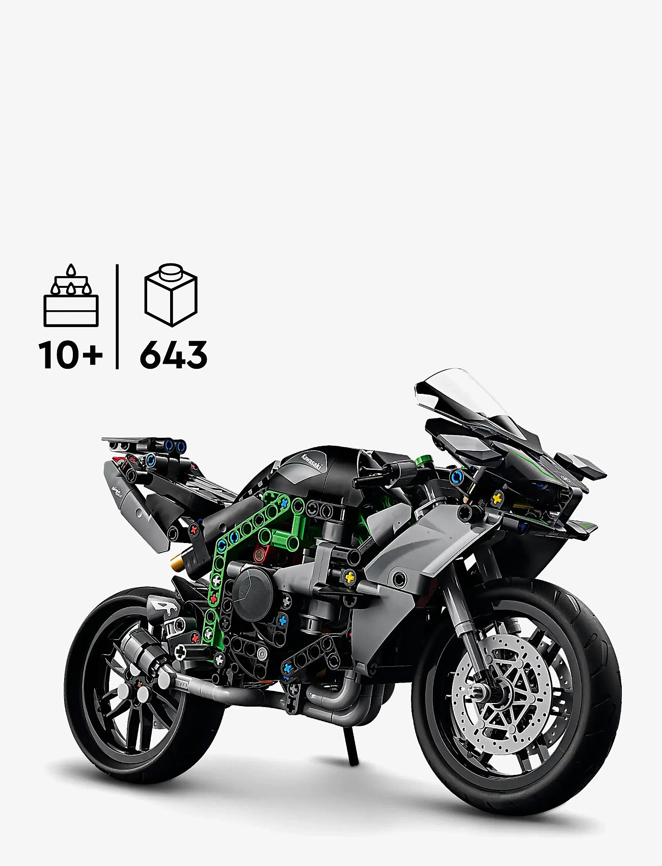 LEGO Technic Kawasaki Ninja H2r Motorcycle Set 42170 (LGO42170