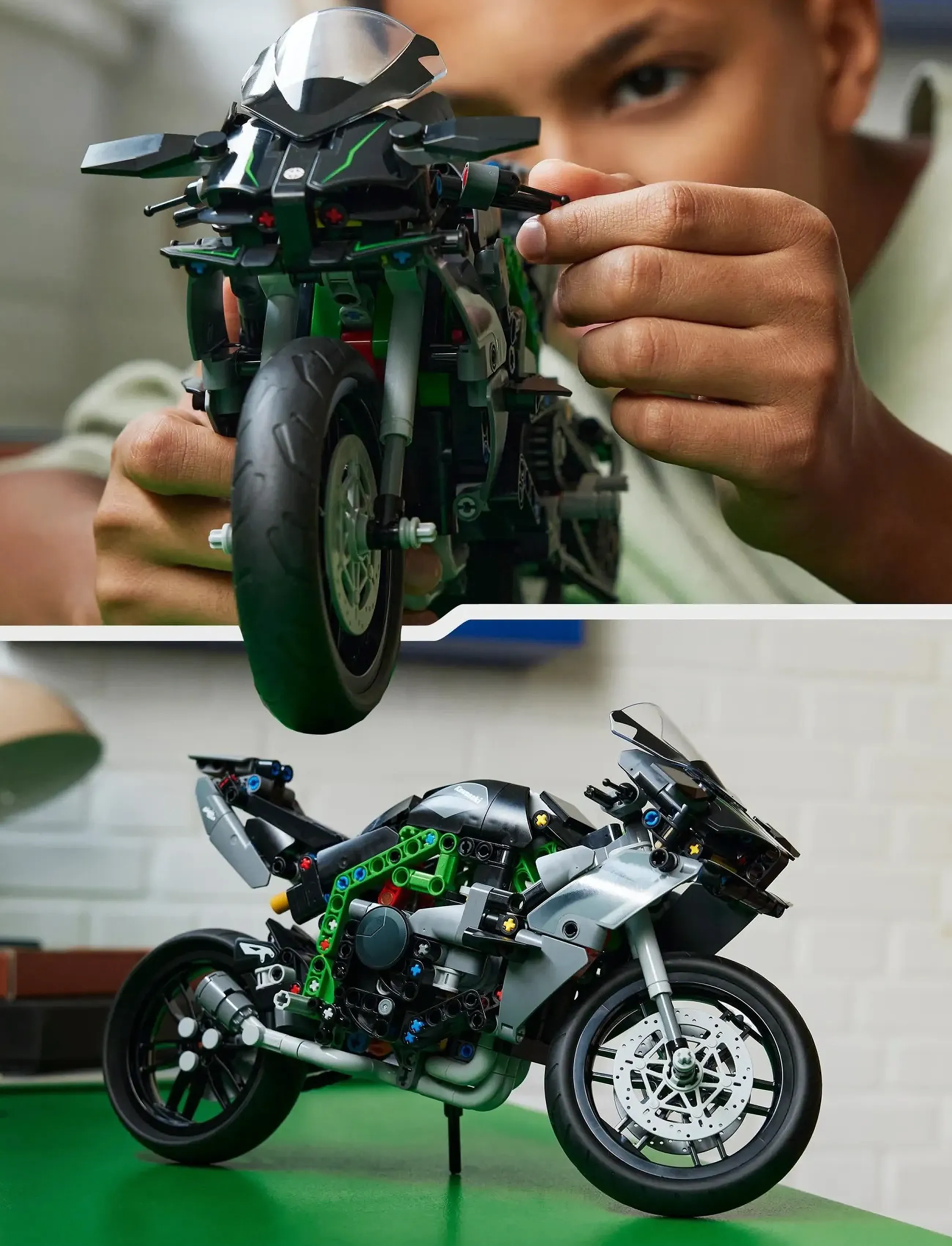 LEGO Technic Kawasaki Ninja H2r Motorcycle Set 42170 (LGO42170