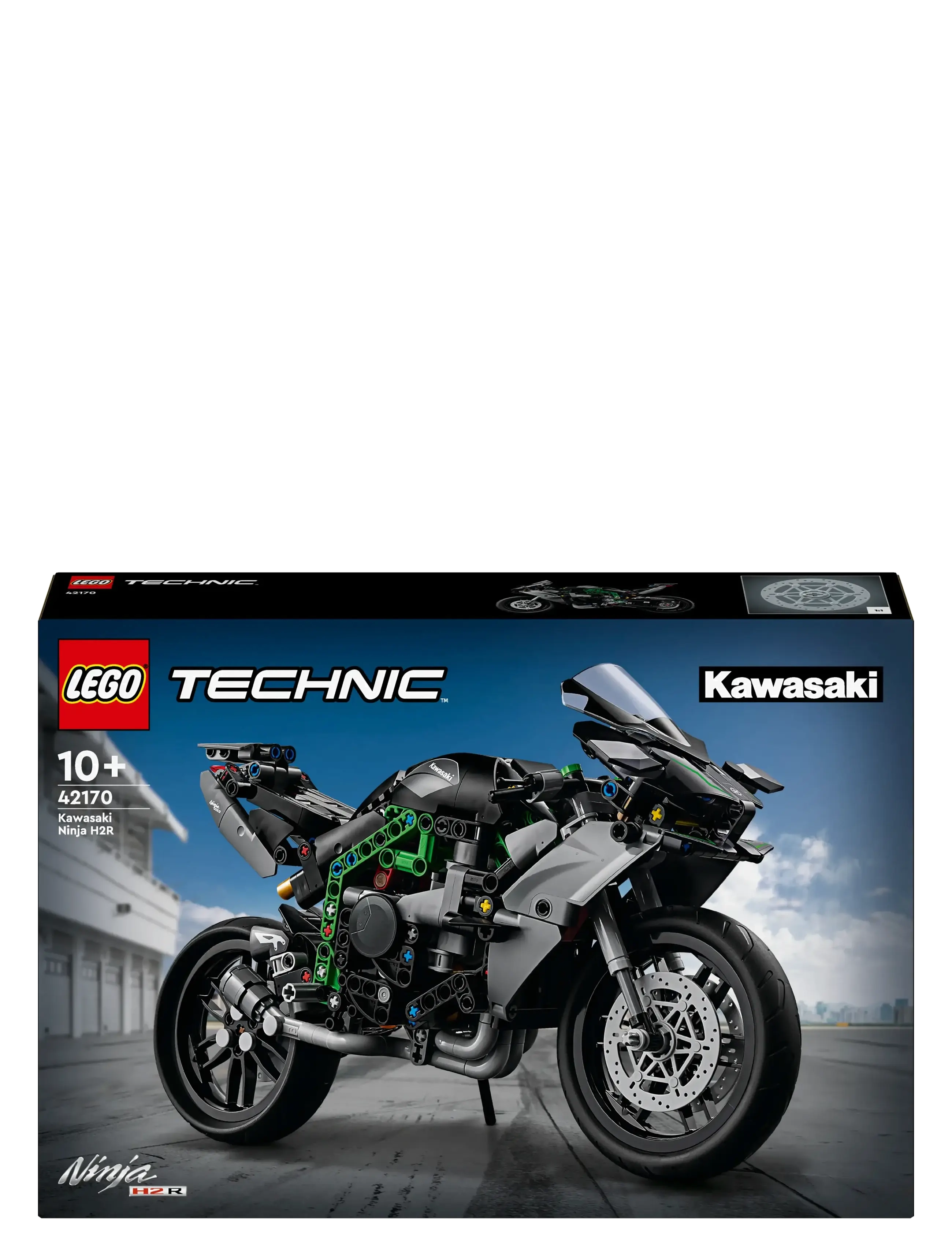 LEGO - Kawasaki Ninja H2R-motorcykel 42170 - lego technic - multi - 5