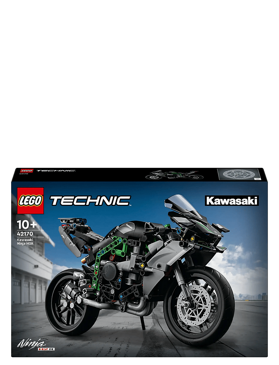 LEGO - Technic Kawasaki Ninja H2R Motorcycle Set 42170 - lego technic - multi - 5