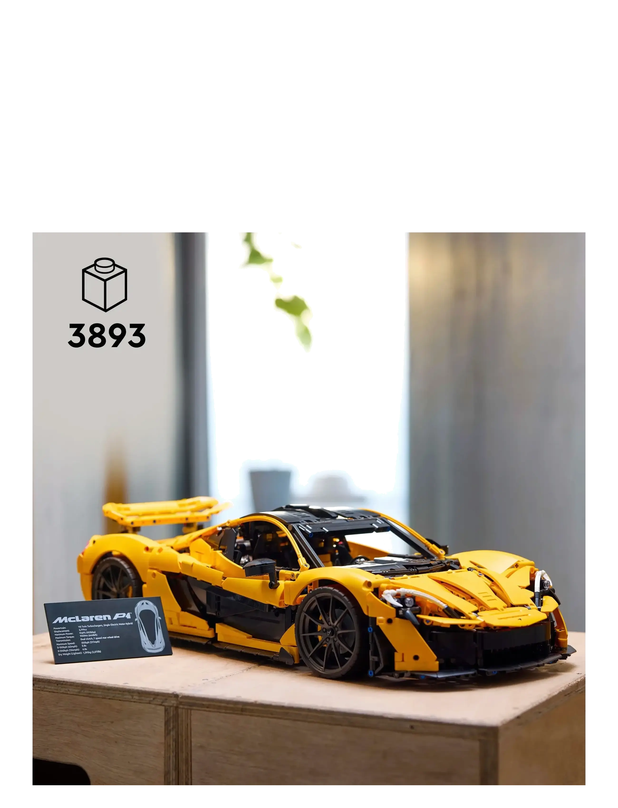 LEGO - Technic McLaren Hypercar Set for Adults 42172 - lego adults welcome - multi - 1