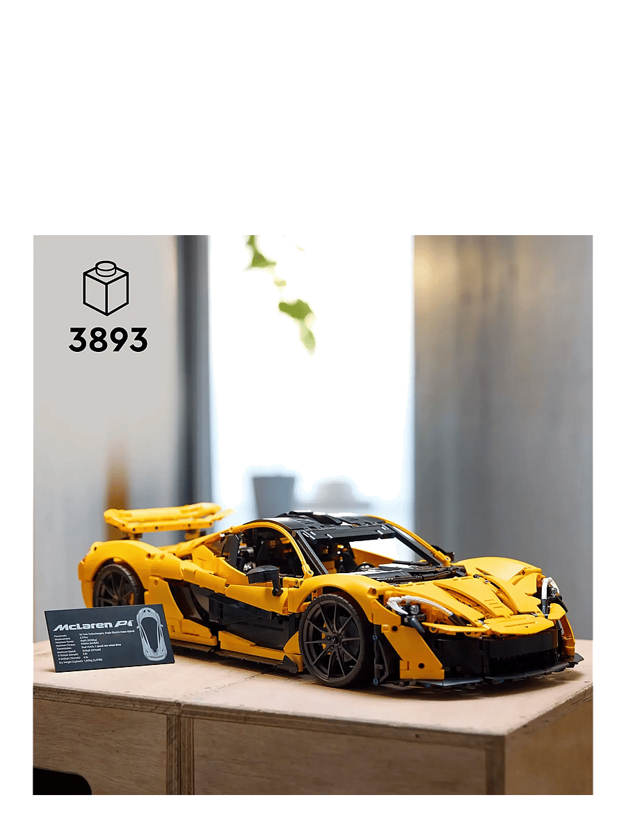 LEGO - Technic McLaren Hypercar Set for Adults 42172 - lego adults welcome - multi - 1