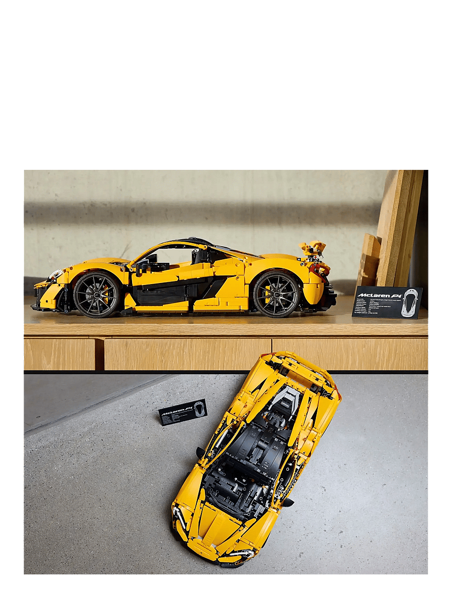 LEGO - Technic McLaren Hypercar Set for Adults 42172 - lego adults welcome - multi - 2