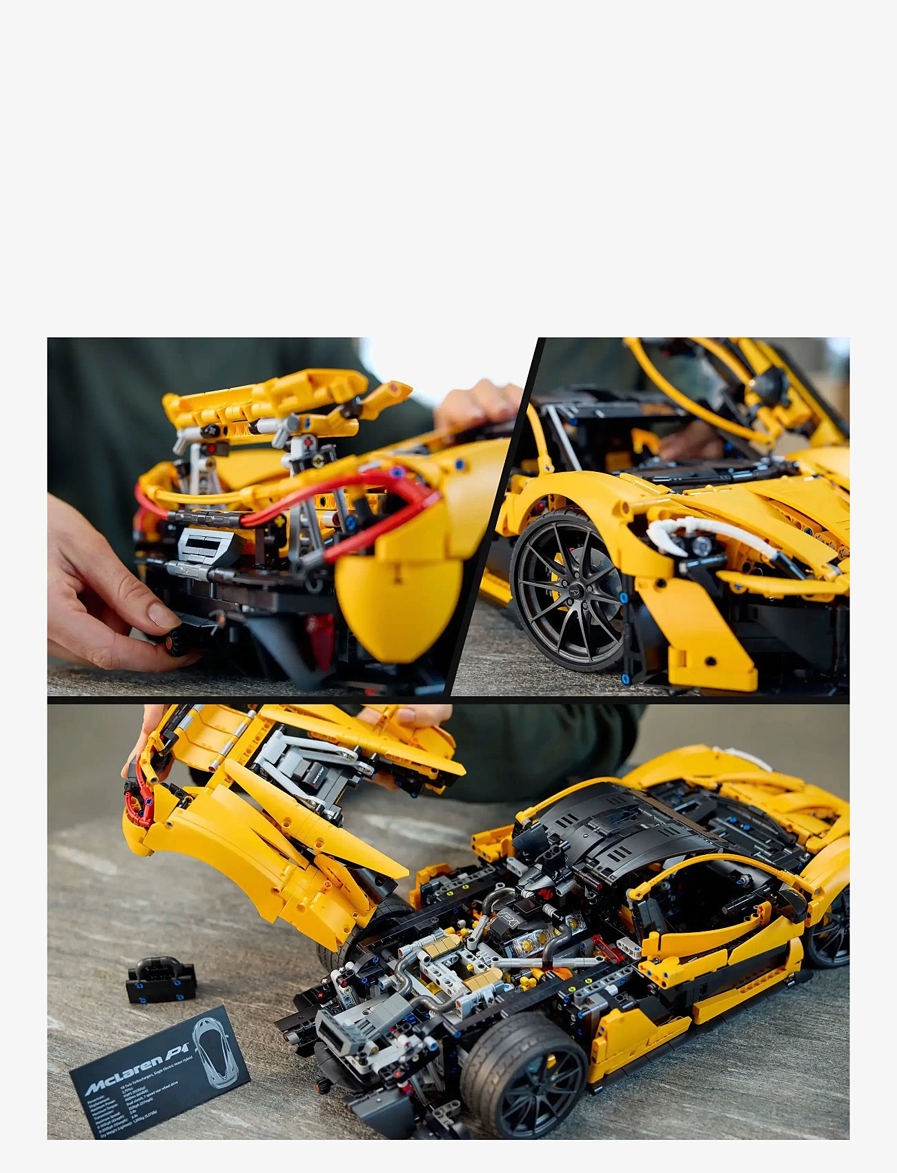 LEGO - Technic McLaren Hypercar Set for Adults 42172 - lego® technic - multi - 3