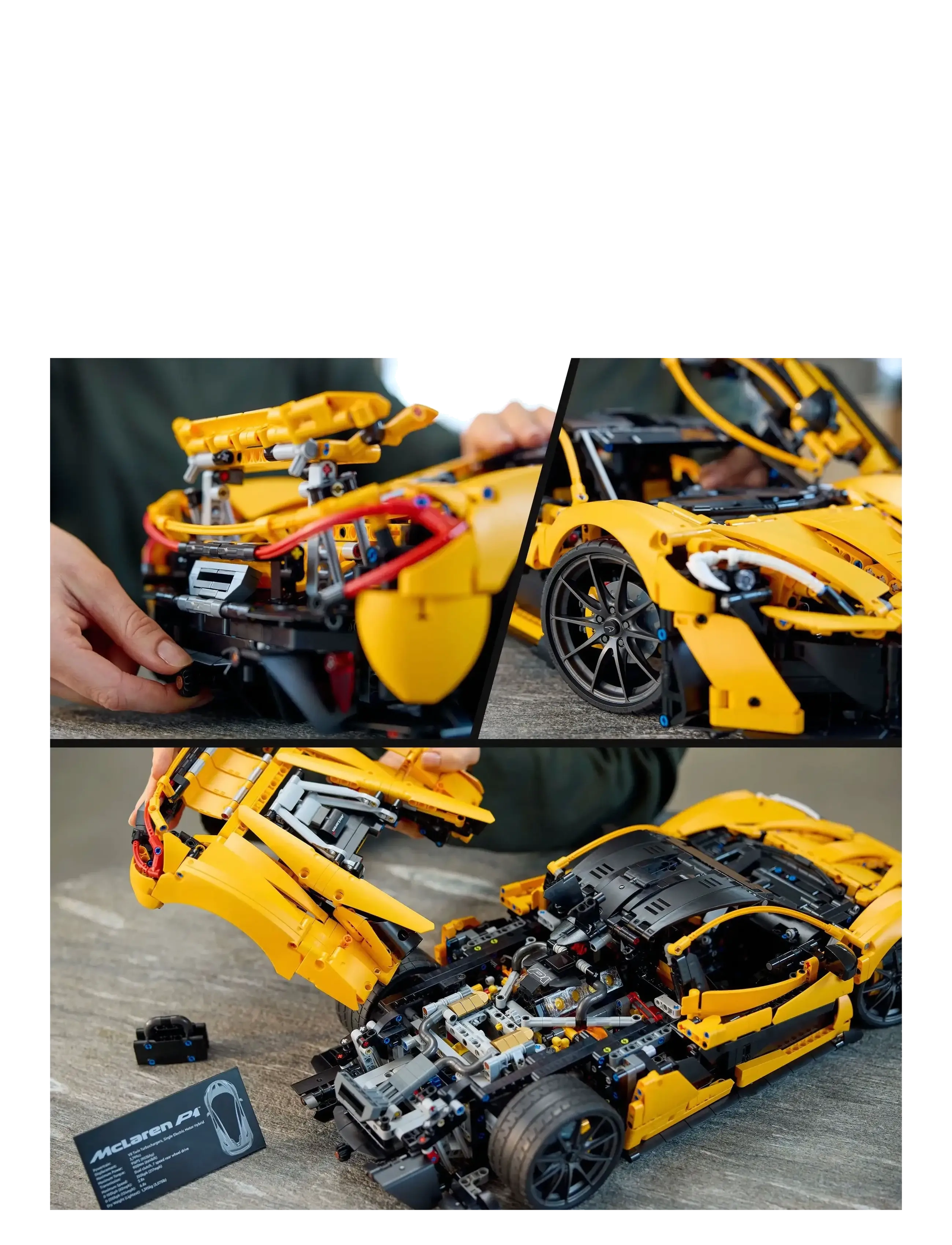 LEGO - Technic McLaren Hypercar Set for Adults 42172 - lego adults welcome - multi - 3