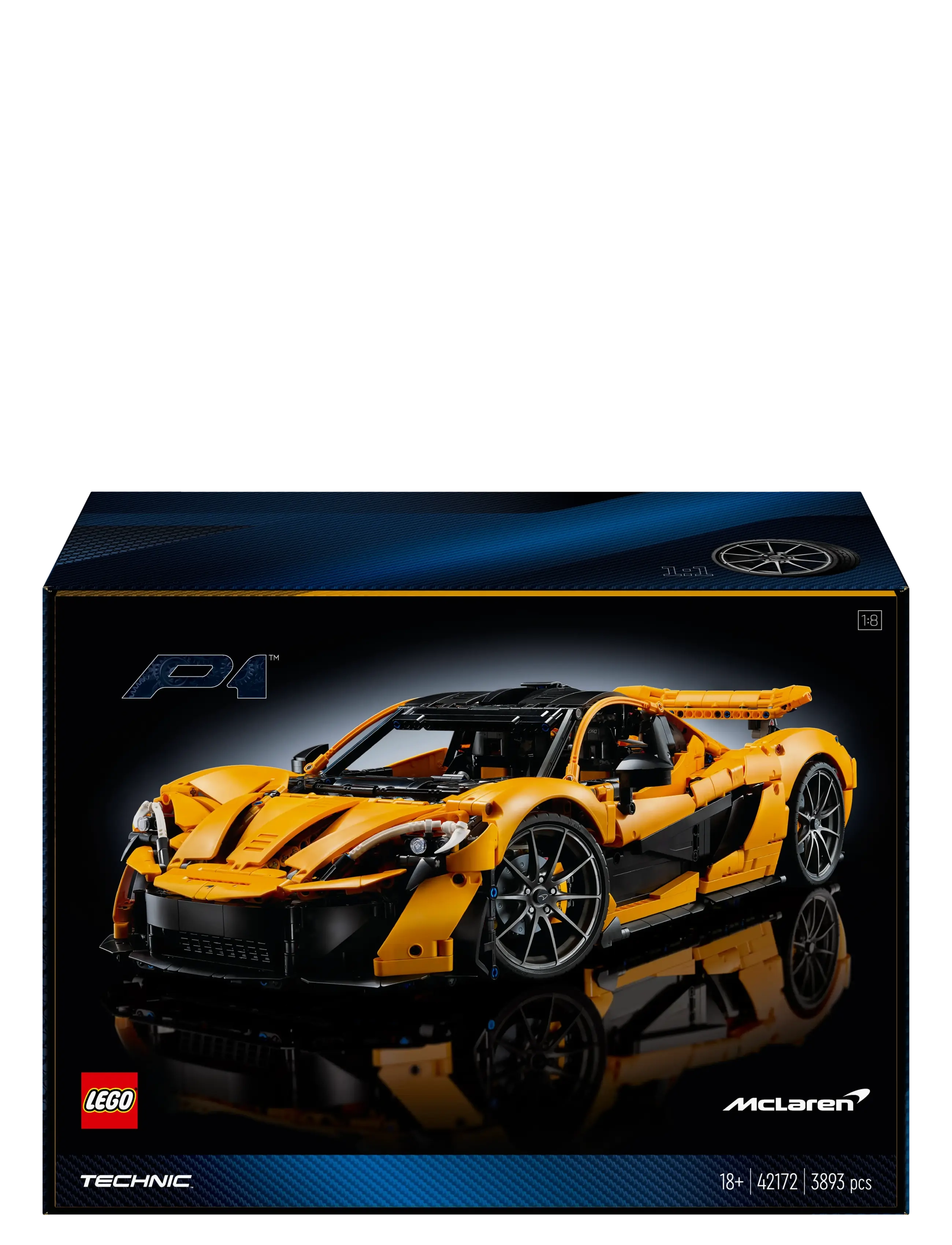 LEGO - Technic McLaren Hypercar Set for Adults 42172 - lego adults welcome - multi - 5