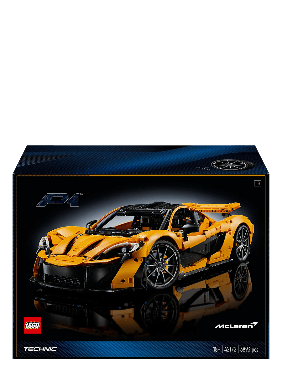 LEGO - Technic McLaren Hypercar Set for Adults 42172 - lego adults welcome - multi - 5