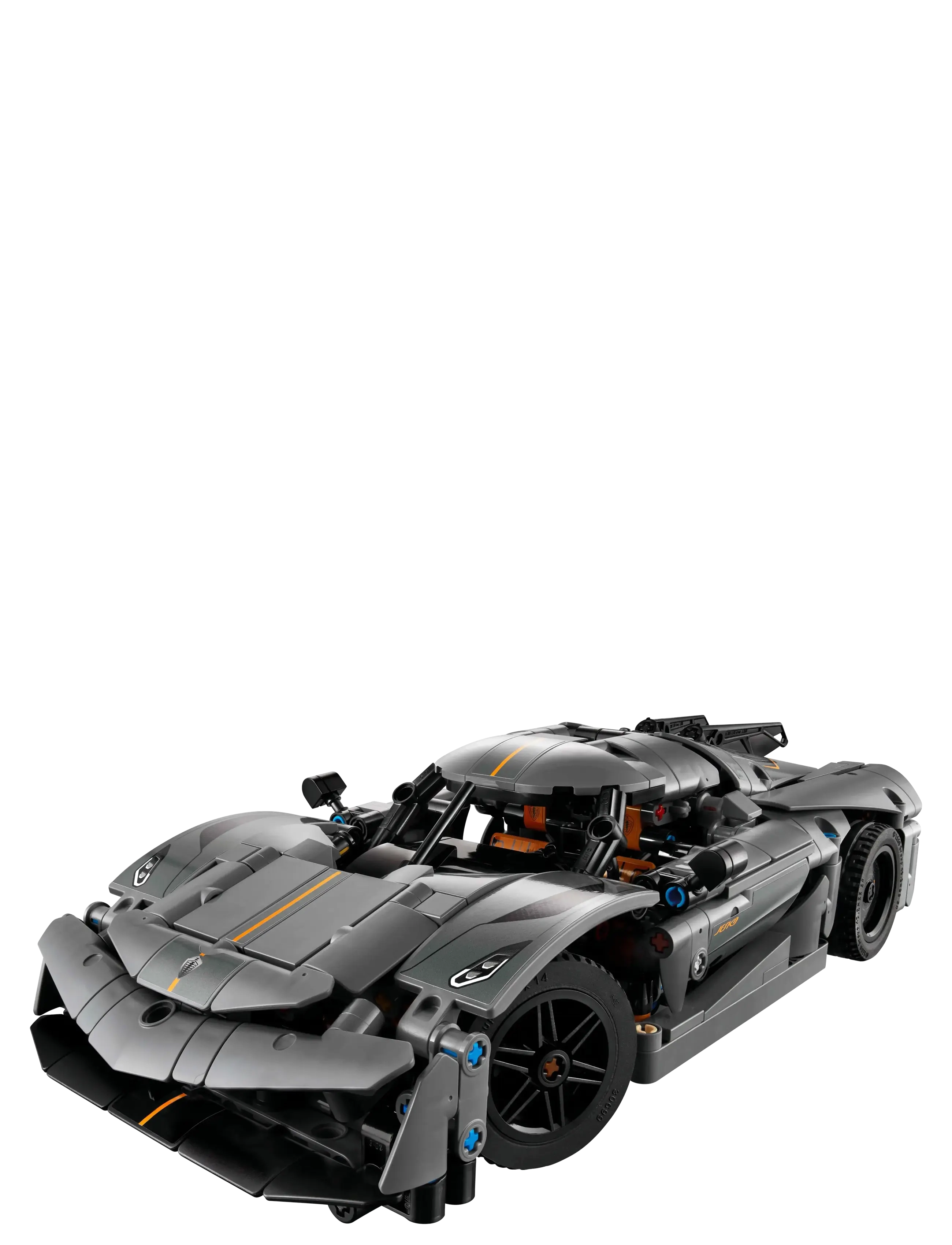 LEGO - Technic Koenigsegg Jesko Absolut Grey Hypercar 42173 - lego formula 1 - multi - 2