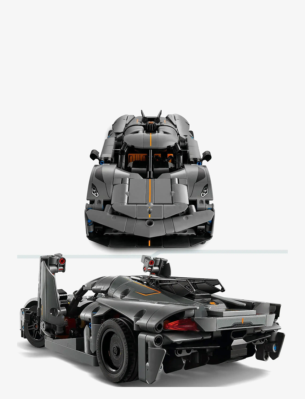 LEGO - Technic Koenigsegg Jesko Absolut Grey Hypercar 42173 - multi - 3