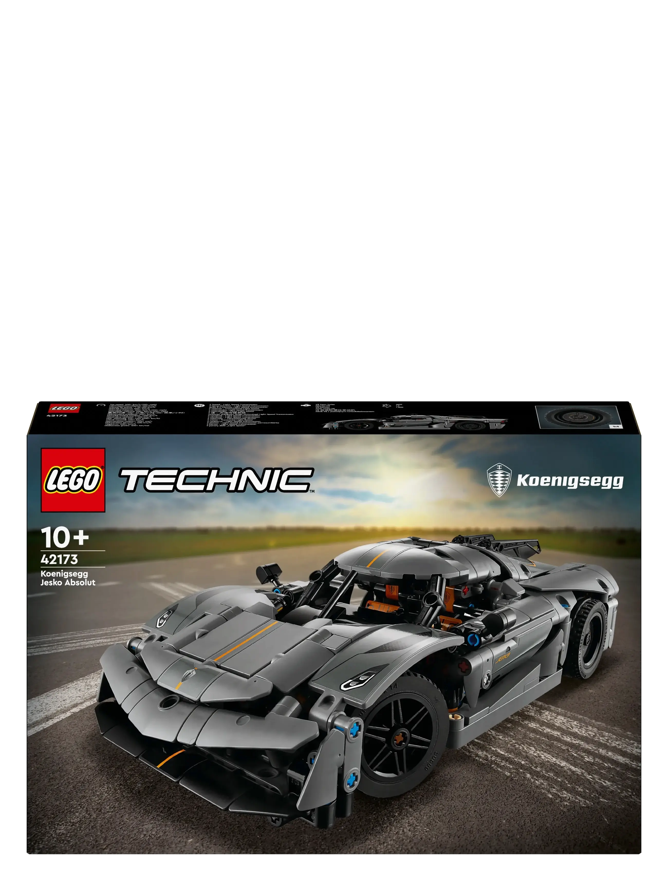 LEGO - Technic Koenigsegg Jesko Absolut Grey Hypercar 42173 - lego formula 1 - multi - 5