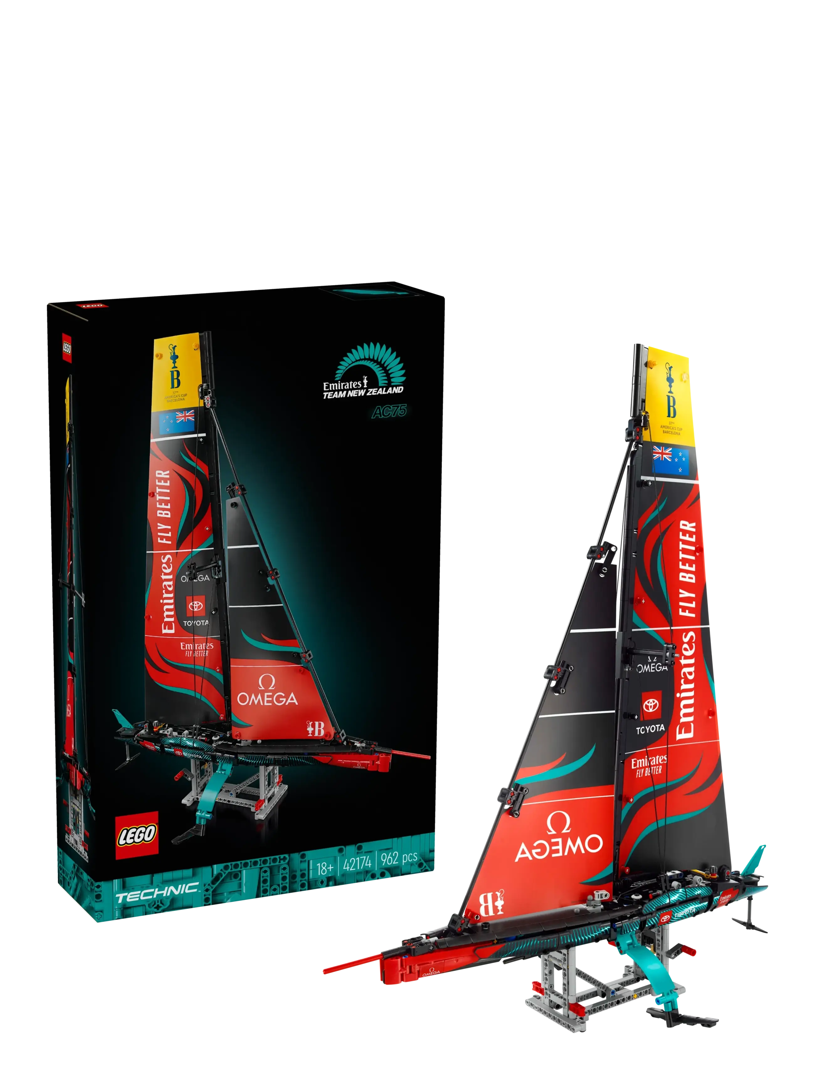 Emirates Team New Zealand AC75-yacht 42174 - MULTI