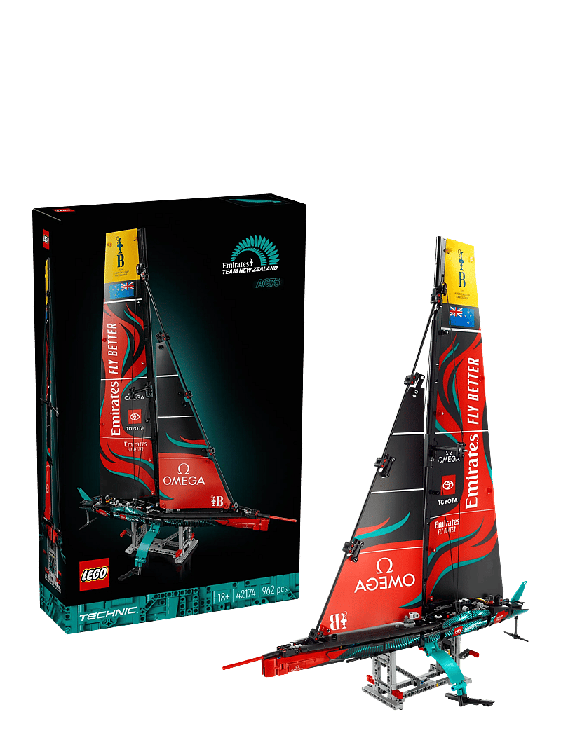 LEGO - Technic Emirates Team New Zealand AC75 Yacht 42174 - lego adults welcome - multi - 0