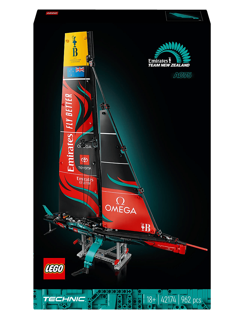LEGO - Technic Emirates Team New Zealand AC75 Yacht 42174 - lego adults welcome - multi - 3