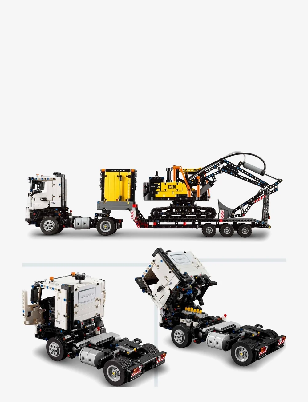 Lego excavator and truck on sale