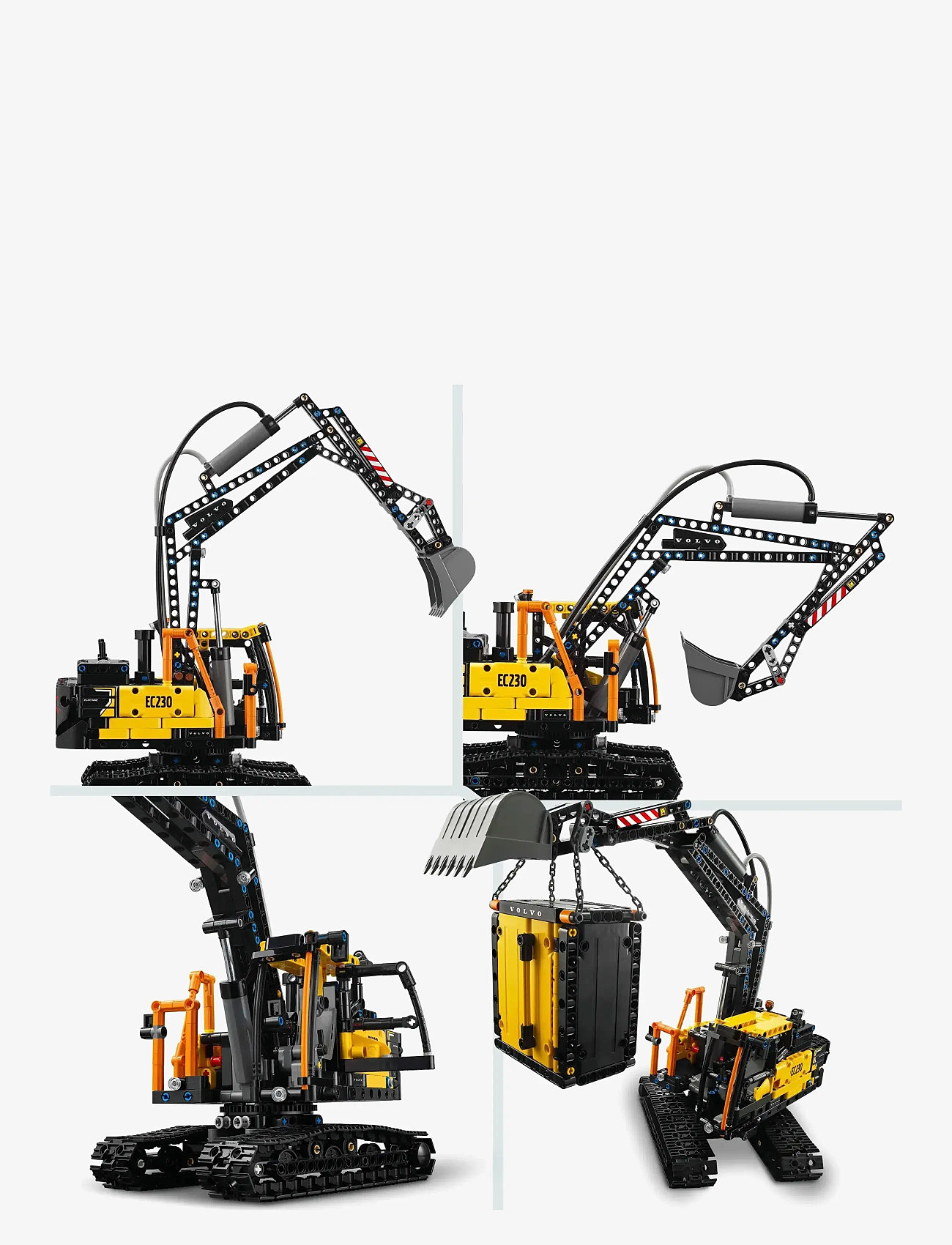 LEGO - Technic Volvo FMX Truck & EC230 Electric Excavator 42175 - lego technic - multi - 4