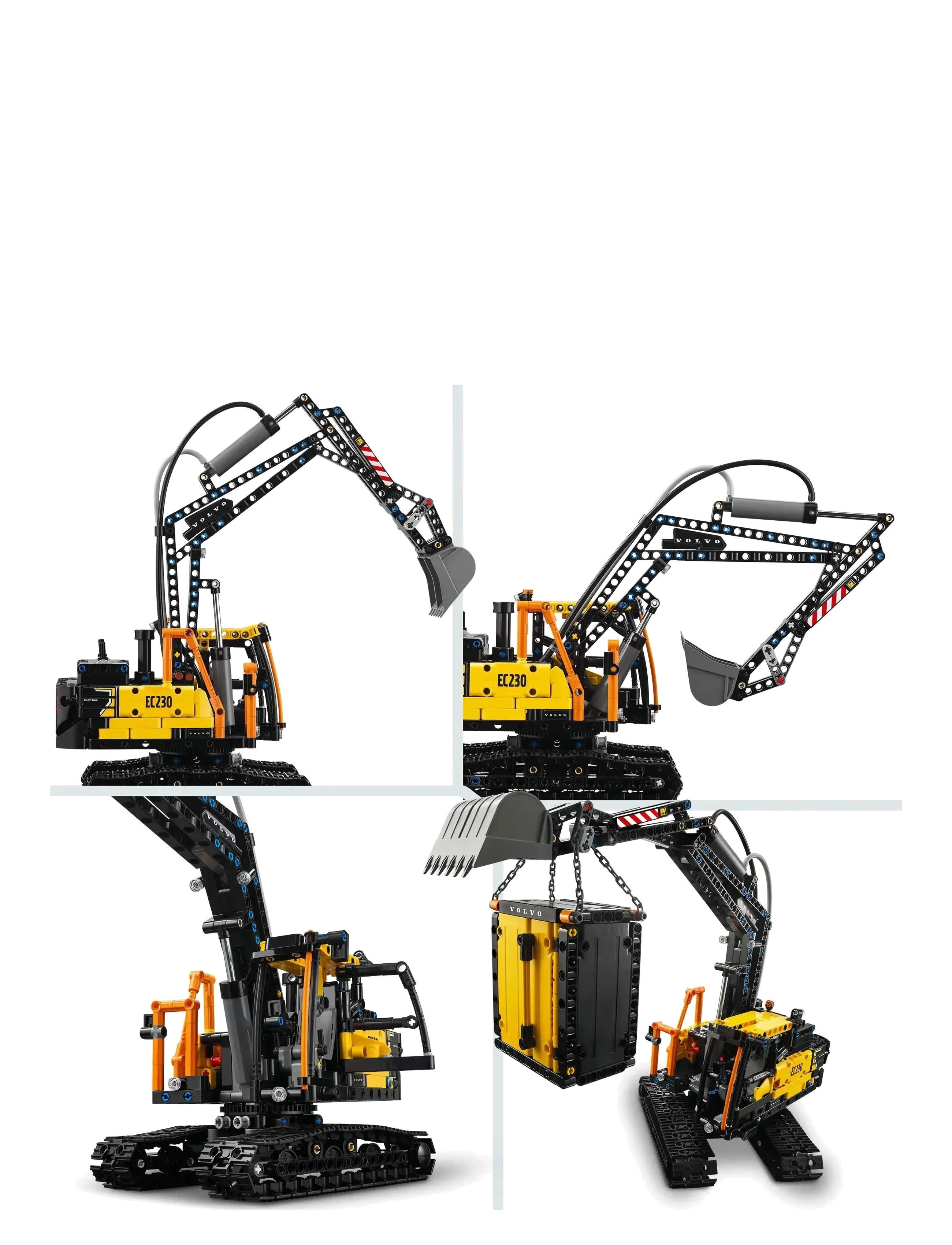 LEGO - Technic Volvo FMX Truck & EC230 Electric Excavator 42175 - lego technic - multi - 4