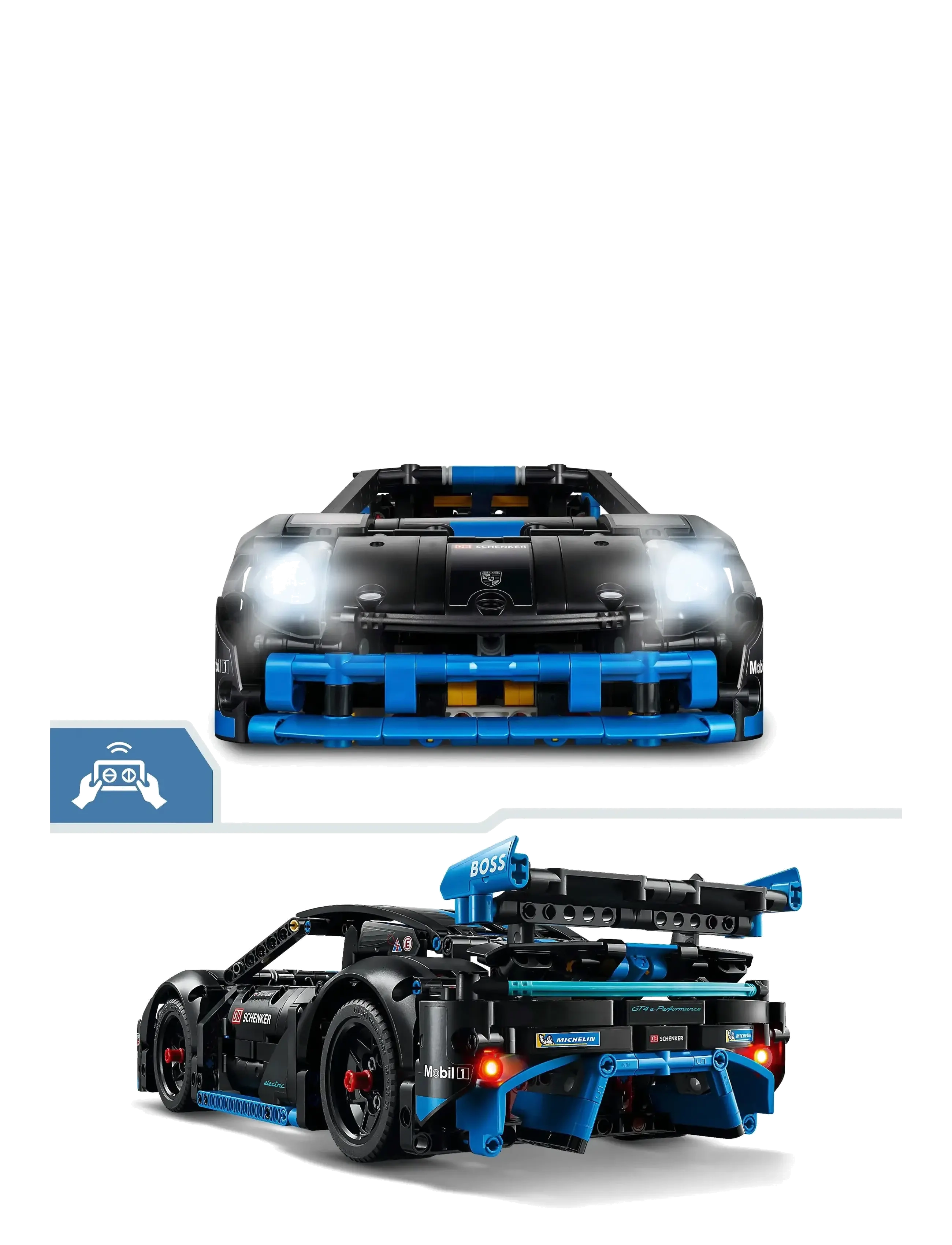 LEGO - Technic Porsche GT4 e-Performance Race Car Toy 42176 - lego® technic - multi - 3