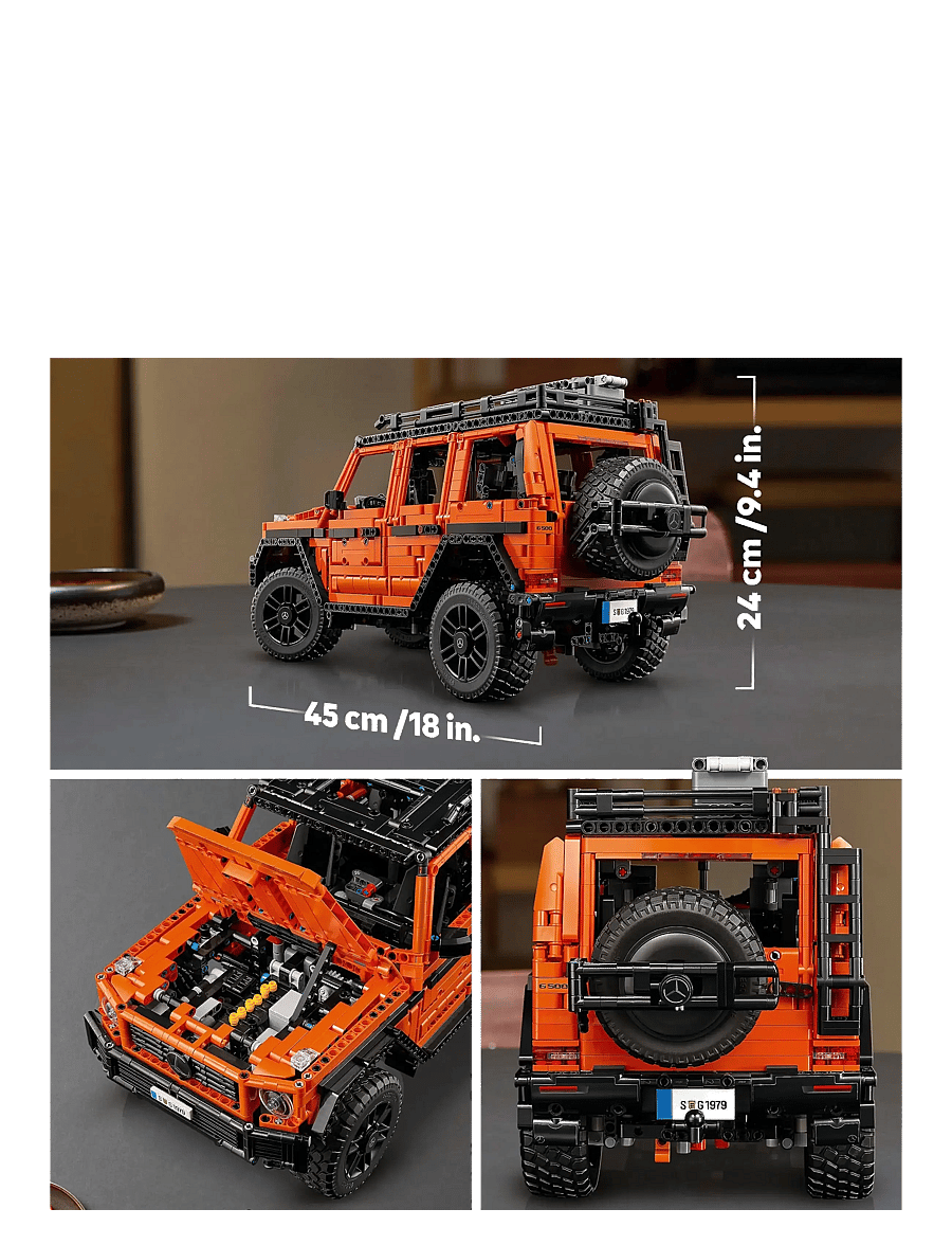 LEGO - Technic Mercedes-Benz G 500 PROFESSIONAL Line 42177 - lego® technic - multi - 3