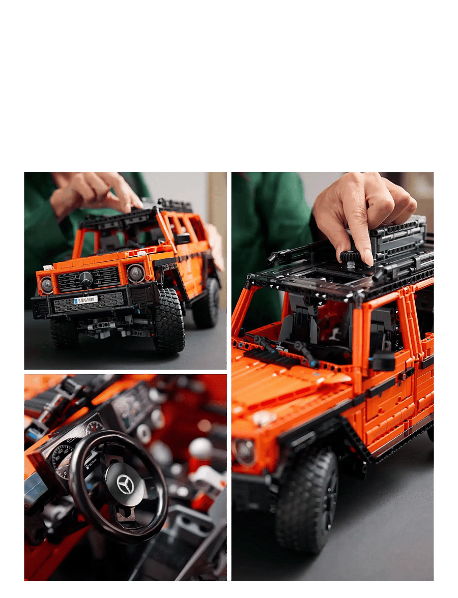 LEGO - Technic Mercedes-Benz G 500 PROFESSIONAL Line 42177 - lego® technic - multi - 4