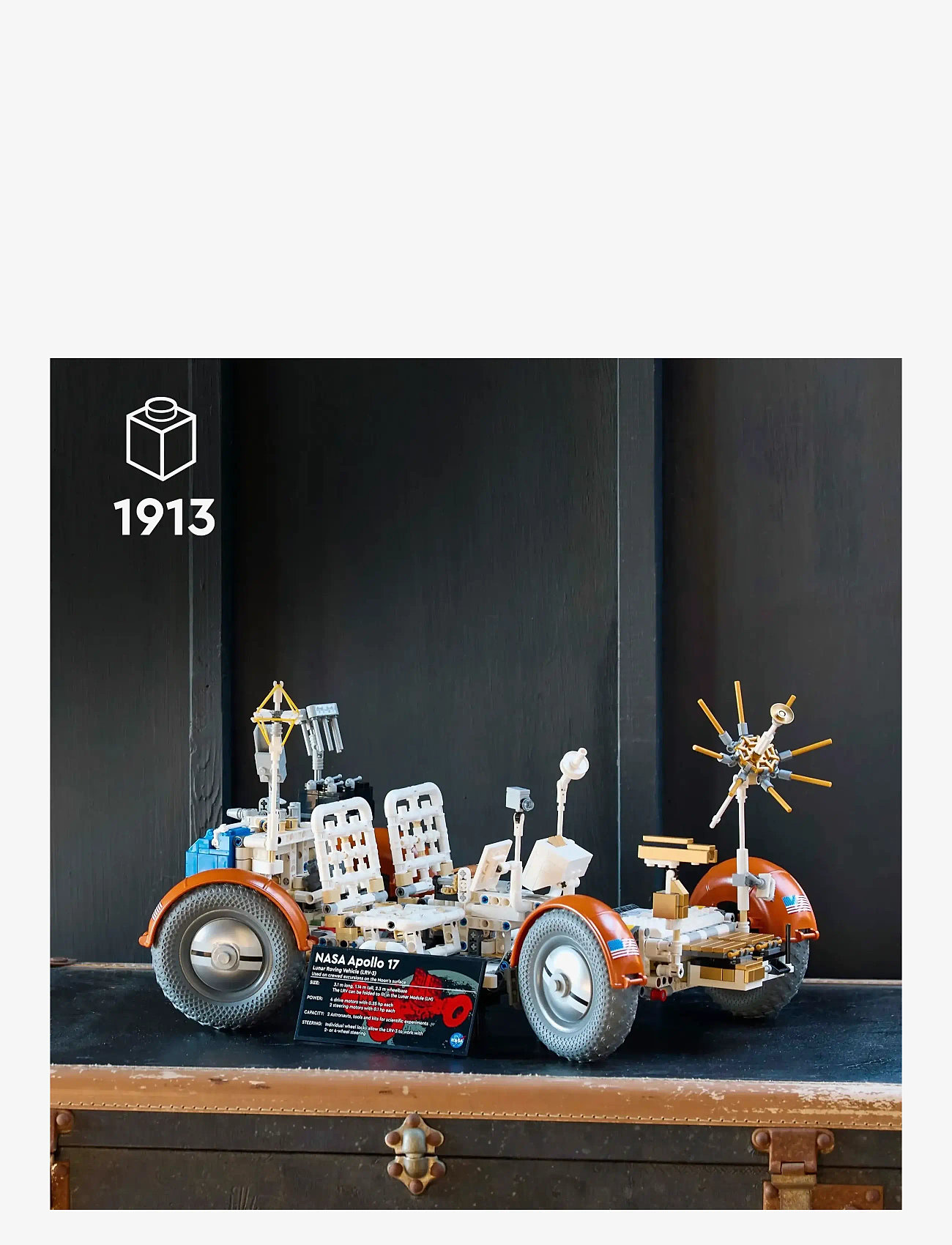 LEGO - Technic NASA Apollo Lunar Roving Vehicle – LRV 42182 - lego adults welcome - multi - 1