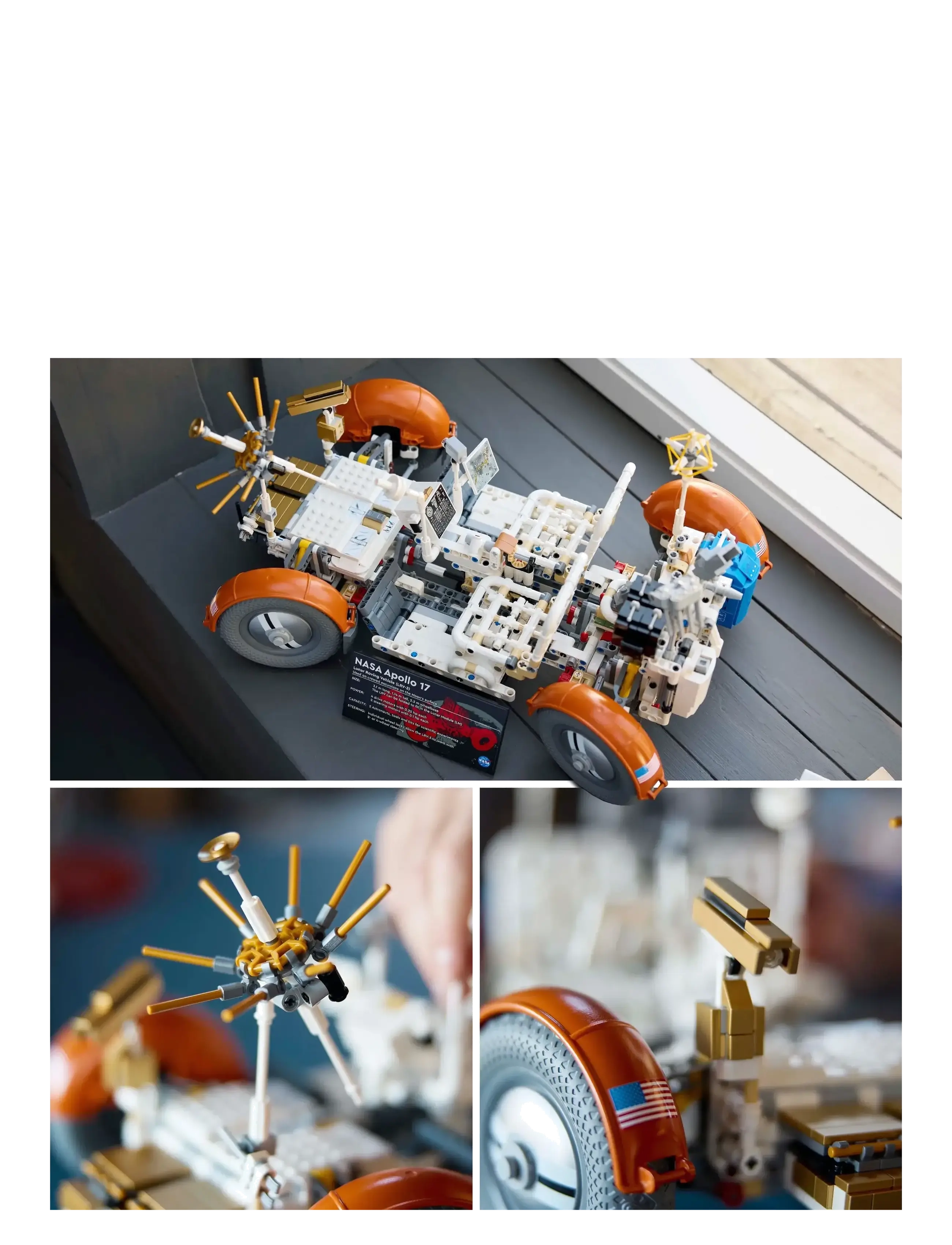 LEGO - Technic NASA Apollo Lunar Roving Vehicle – LRV 42182 - lego adults welcome - multi - 4