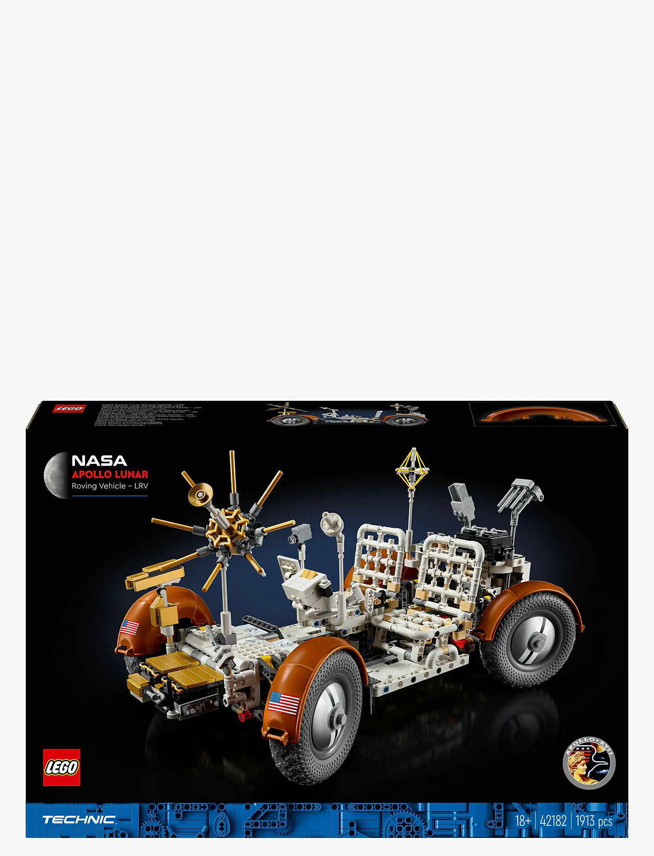 LEGO - Technic NASA Apollo Lunar Roving Vehicle – LRV 42182 - lego adults welcome - multi - 5
