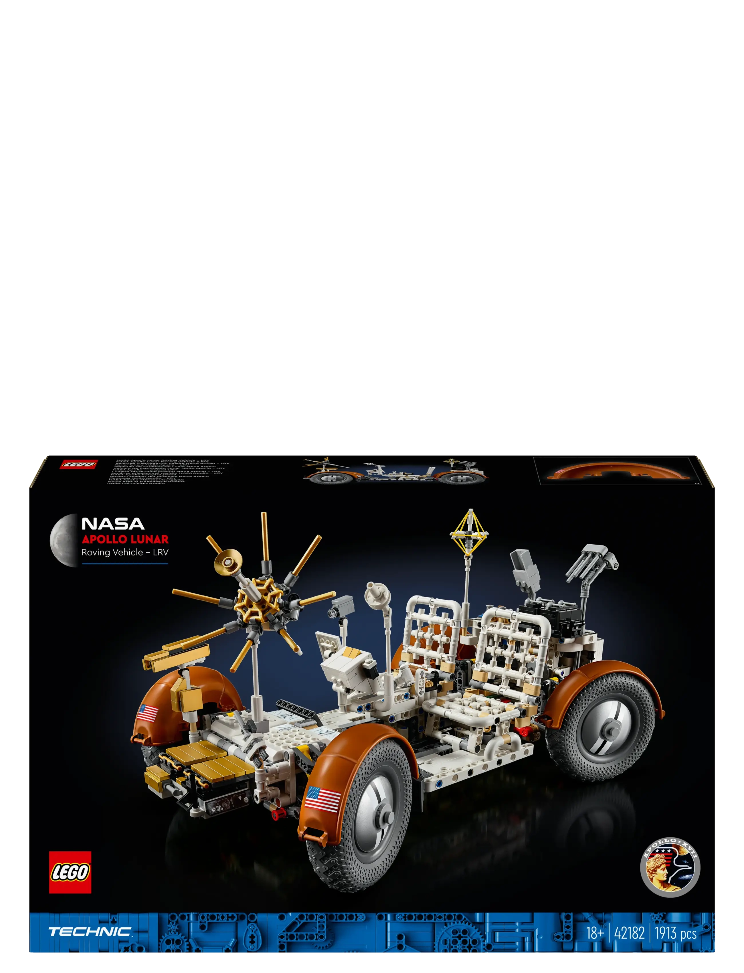 LEGO - Technic NASA Apollo Lunar Roving Vehicle – LRV 42182 - lego adults welcome - multi - 5