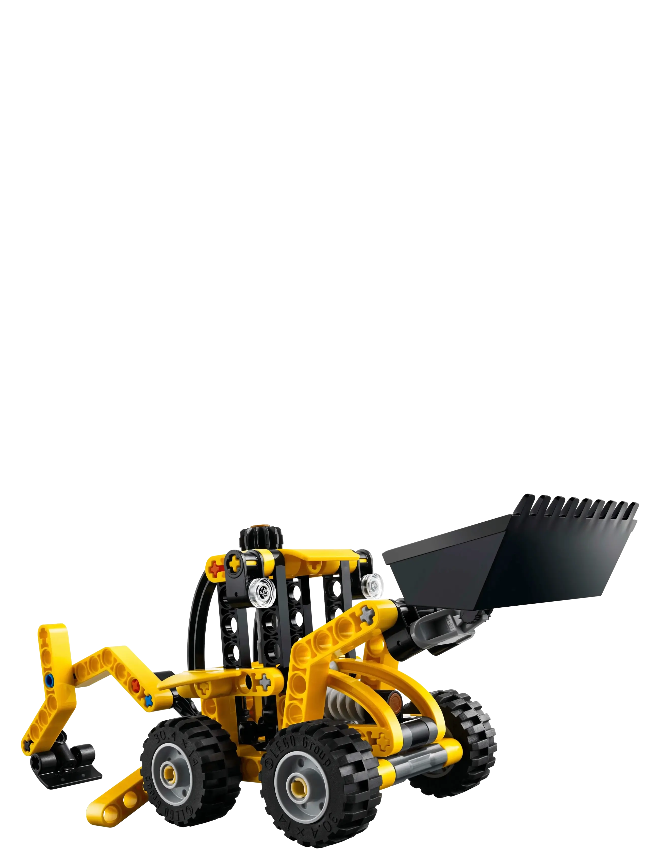 LEGO - Technic Backhoe Loader Construction Toy Vehicle Set 42197 - lego® technic - multi - 2
