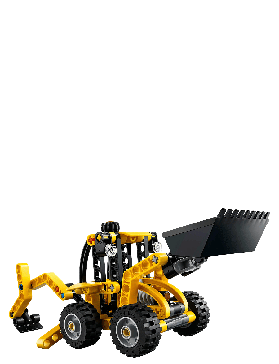LEGO - Technic Backhoe Loader Construction Toy Vehicle Set 42197 - lego® technic - multi - 2