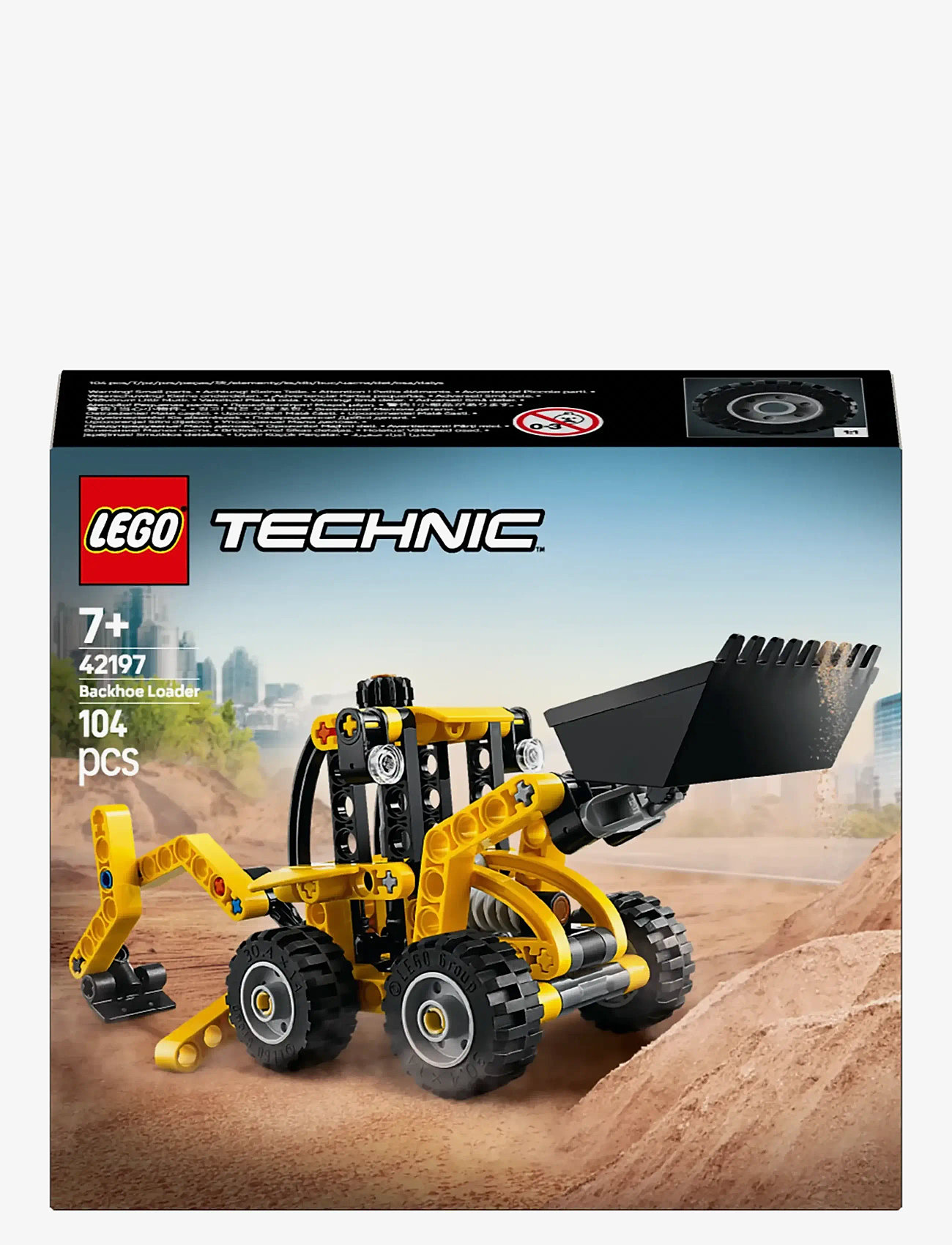 LEGO - Technic Backhoe Loader Construction Toy Vehicle Set 42197 - lego® technic - multi - 5
