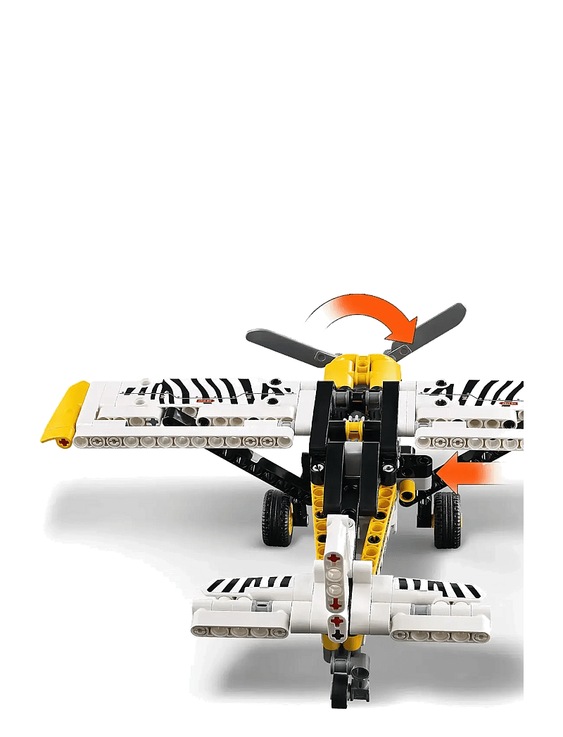 LEGO - Technic Bush Plane Aircraft Toy Vehicle Gift Set for Kids 42198 - lego® technic - multi - 2