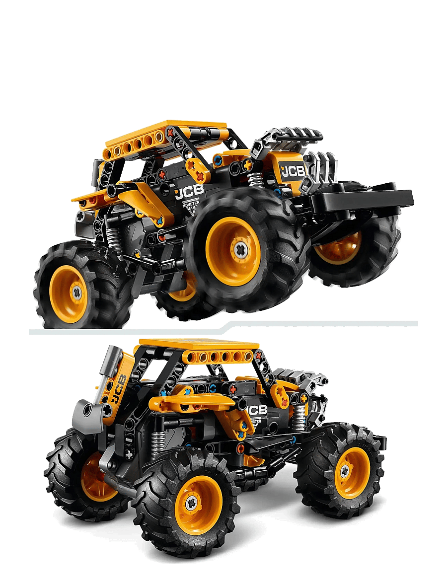 LEGO - Technic Monster Pull-Back Truck Toy 42199 - lego formula 1 - multi - 3