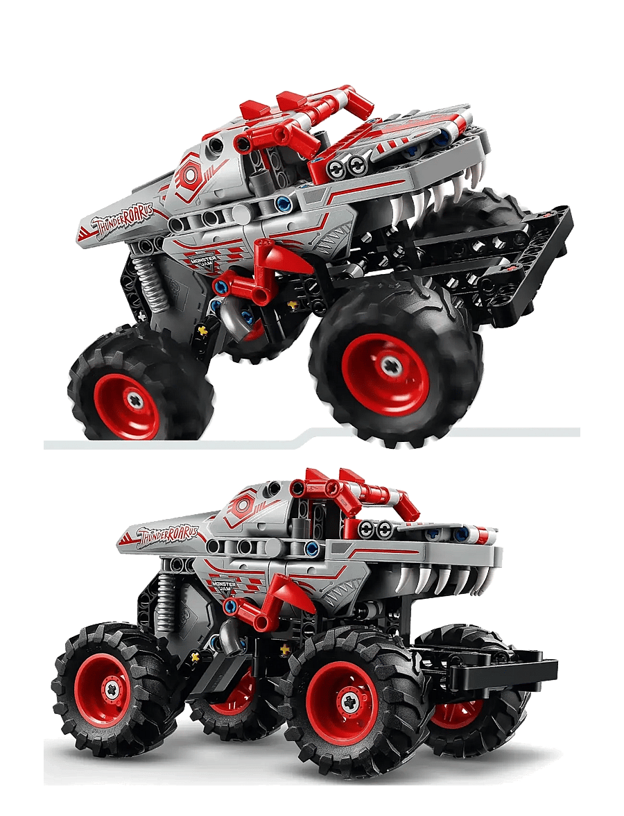 LEGO - Technic Monster Pull-Back Truck Toy 42200 - lego® technic - multi - 3