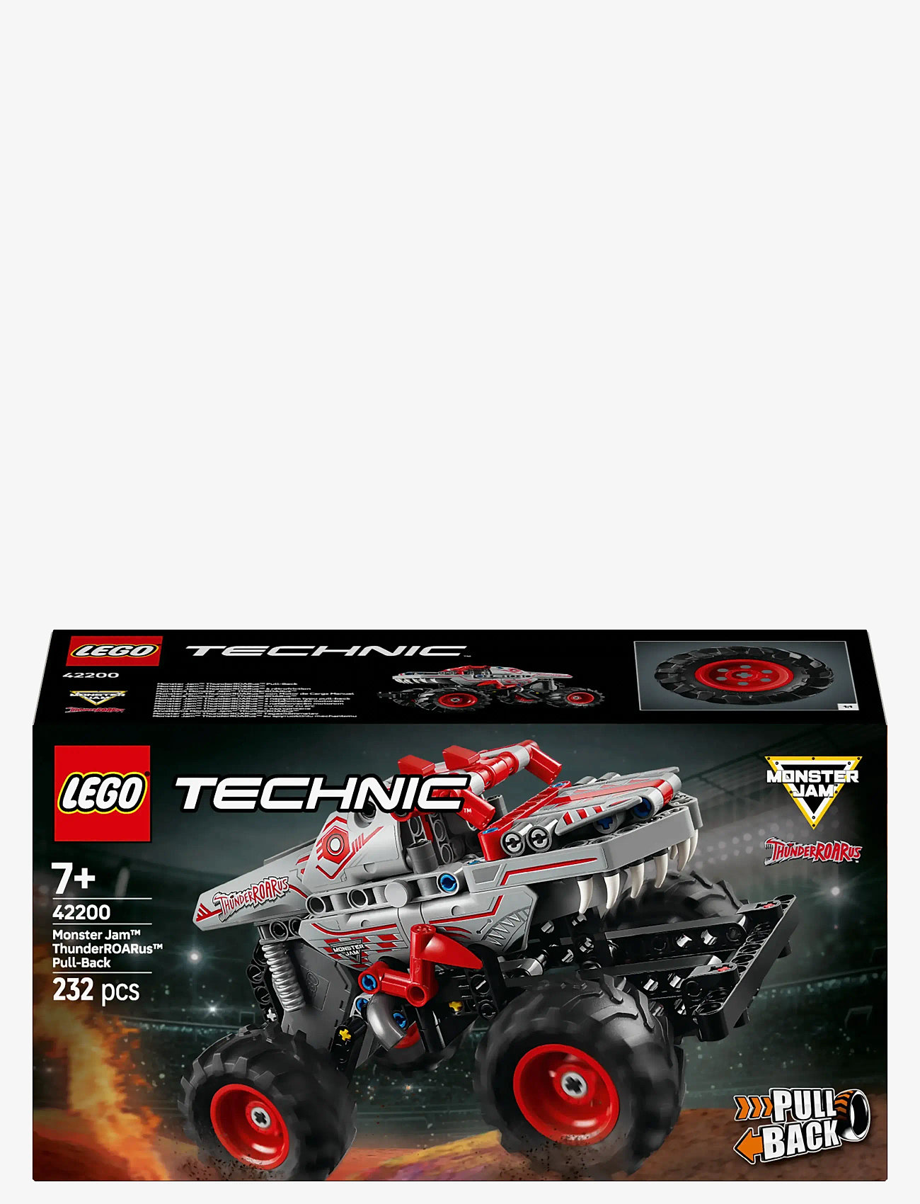 LEGO - Technic Monster Pull-Back Truck Toy 42200 - multi - 5